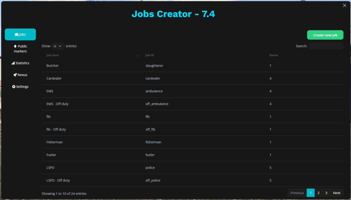 Offizieller Screenshot 2 von Jobs Creator