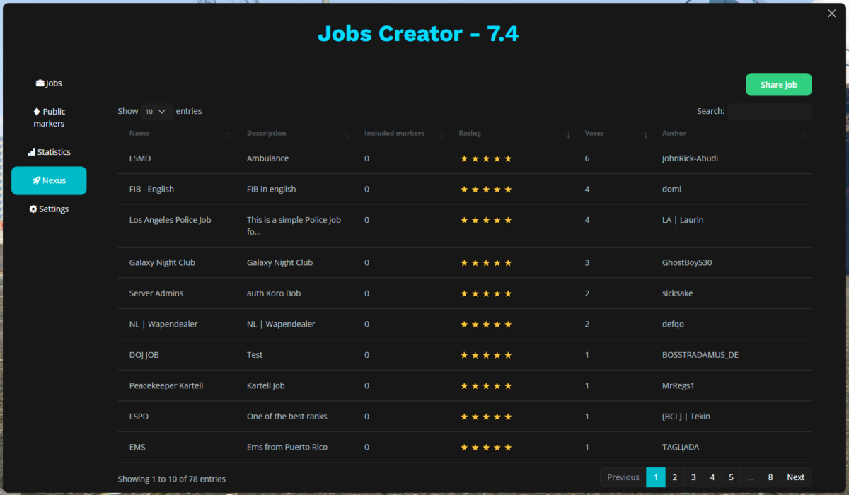 Offizieller Screenshot 4 von Jobs Creator