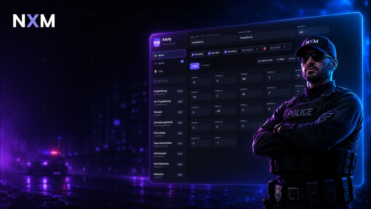 🛡️ [GRATUIT] NXM Aduty Le script de service admin que vous apprécierez vraiment utiliser