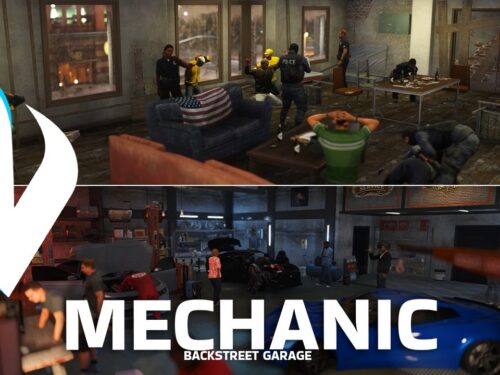 Aperçu de la ressource NTeam Backstreet Garage MLO FiveM