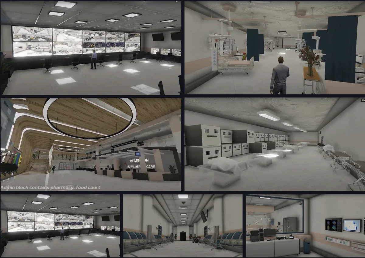 Royal Health Care MLO FiveM Ressourcen-Vorschau 2