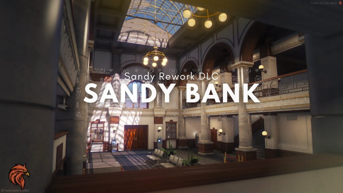 Aperçu vidéo de Prompt Sandy Bank montrant l'intérieur de la banque Sandy