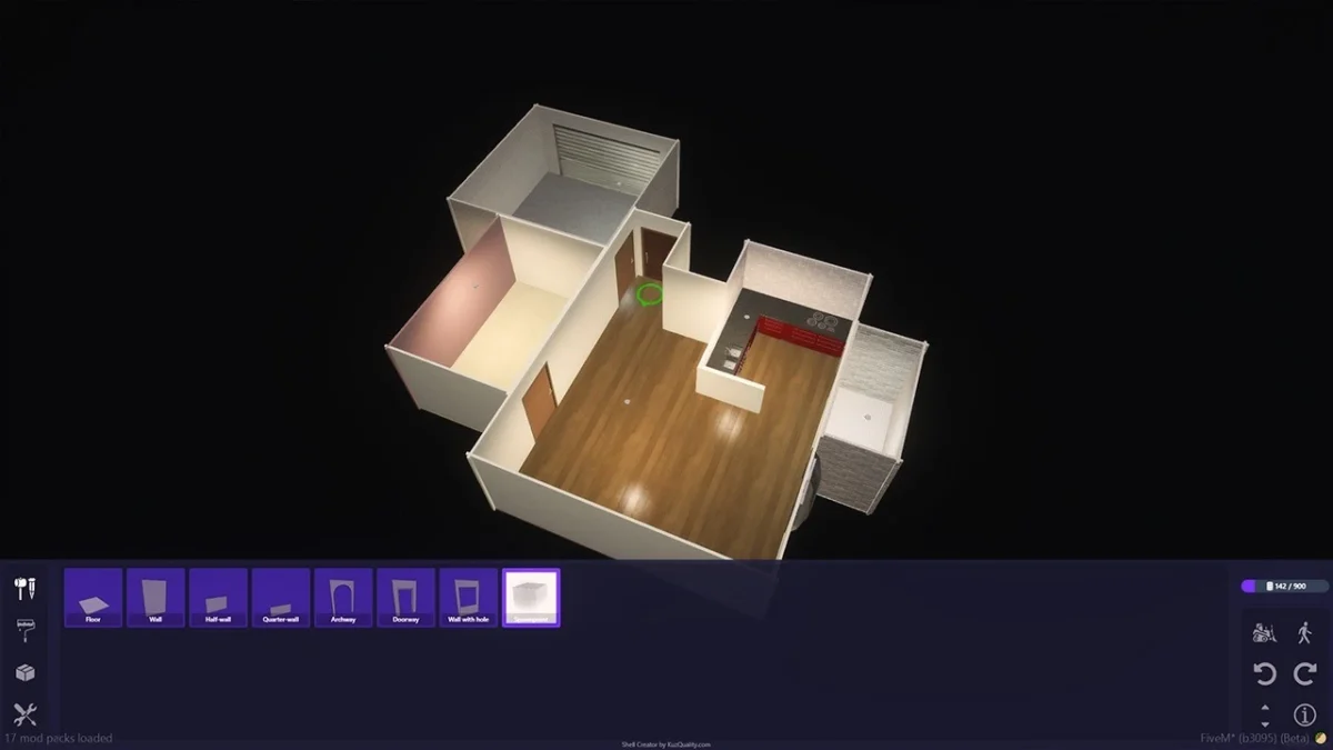 KQ Shell Creator - FiveM in-game Interior Designer KQ Shell Creator - FiveM designer d'intérieur en jeu
