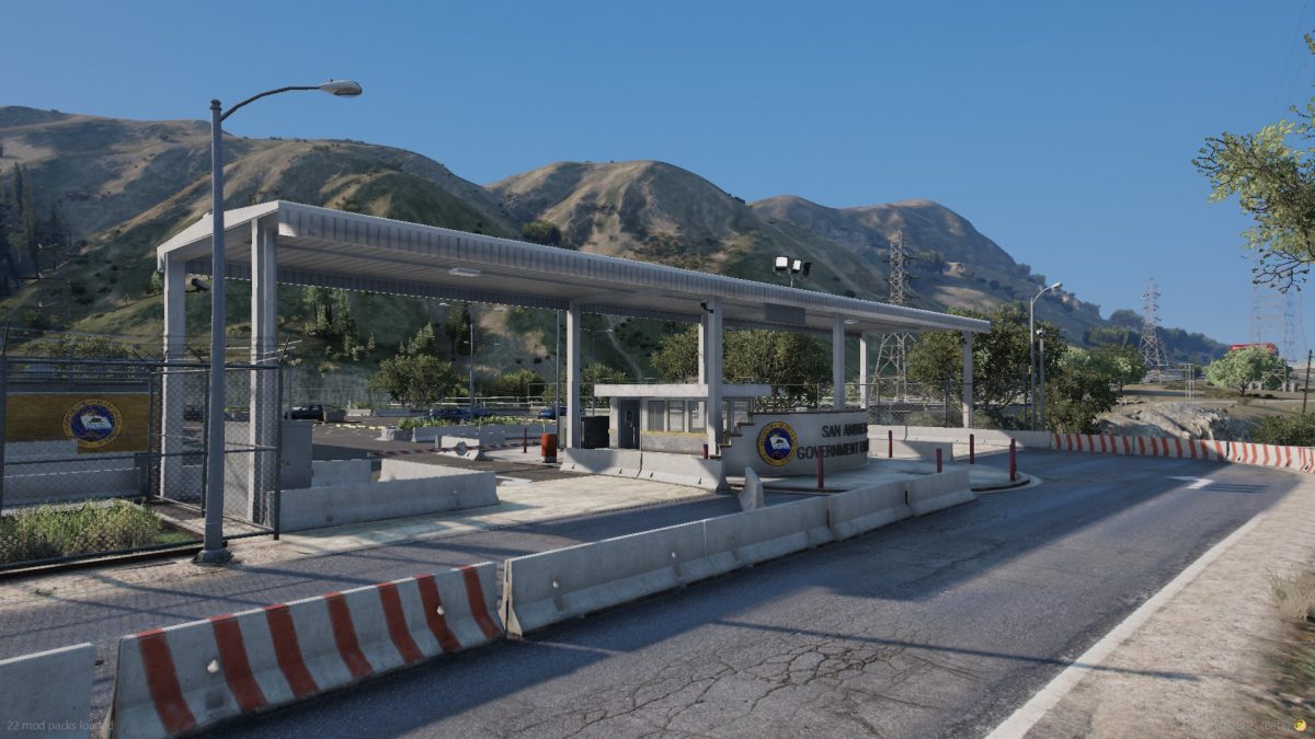 San Andreas Government Facility - Cube's Mapping 2